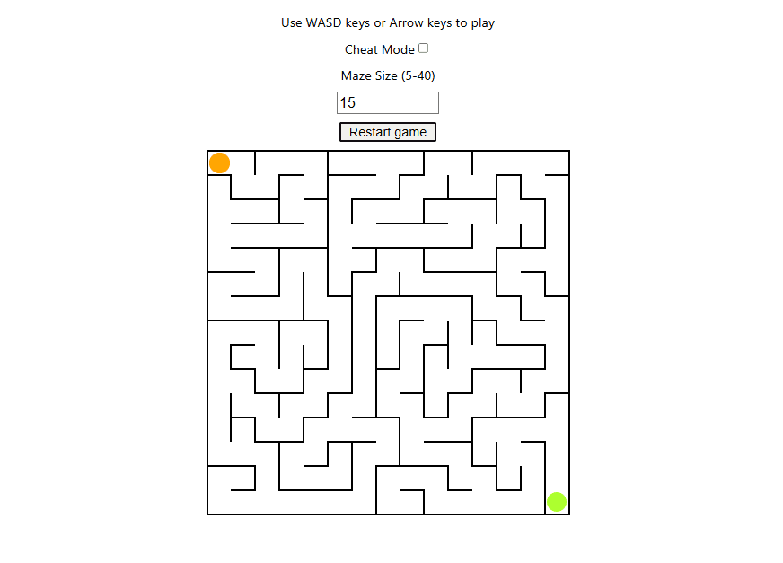 Maze Game