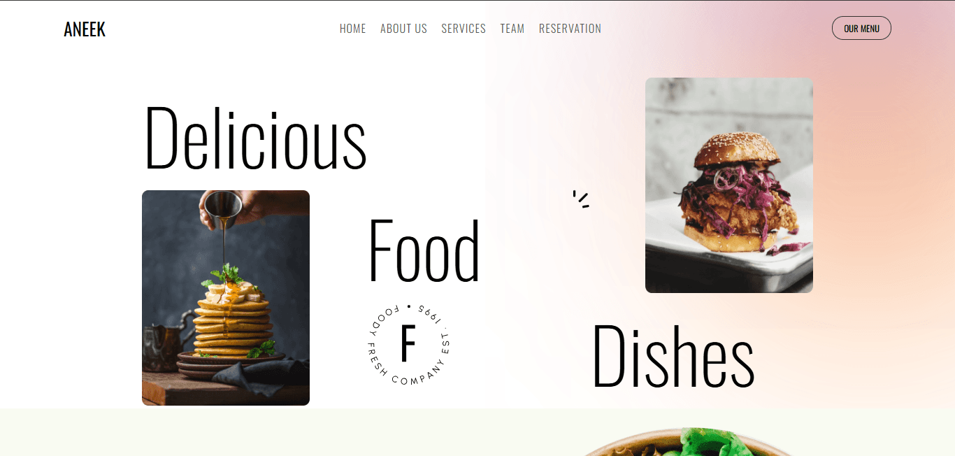 MERN Stack Restaurant Reservation System